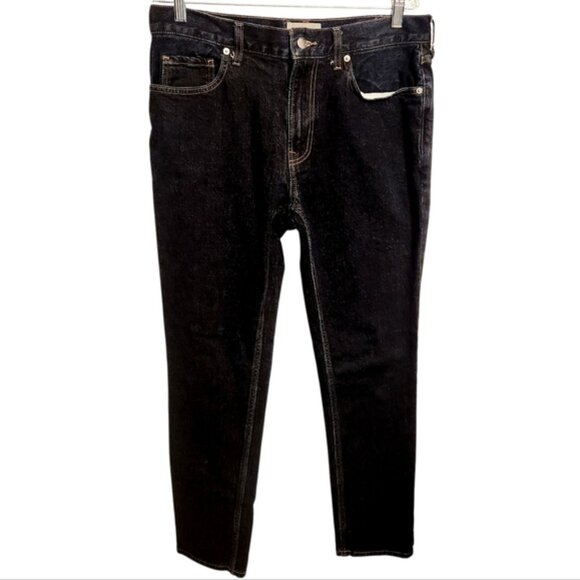 Everlane | Men's Dark Blue Slim Fit Casual Stretch Jeans (Size 33 x 32) - Picture 1 of 14